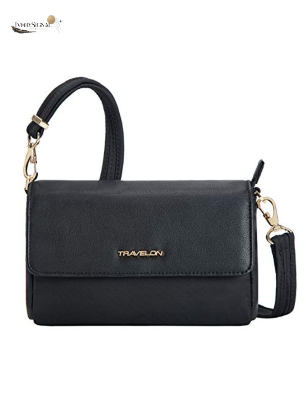 Travelon Anti-Theft Convertible Belt Bag Crossbody with RFID Protection